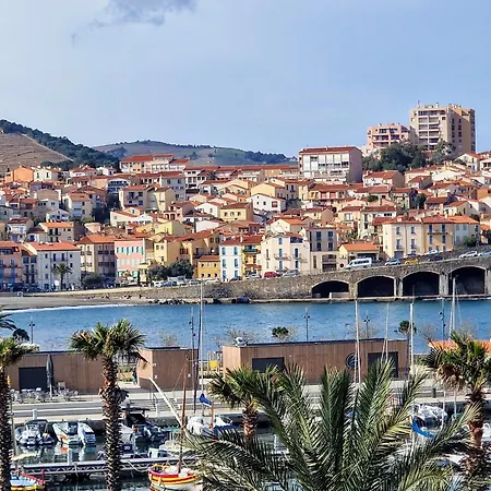 Appt 5 Etoiles Pour 4 Pers, Vue Mer, Salle Cinema, Proche Plongee - Fr-1-309-167 Apartmán Banyuls-sur-Mer
