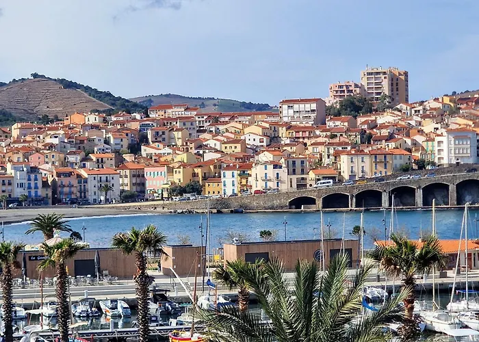 Appt 5 Etoiles Pour 4 Pers, Vue Mer, Salle Cinema, Proche Plongee - Fr-1-309-167 Appartement Banyuls-sur-Mer